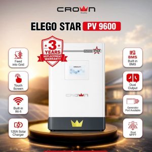 Crown Micro Elego Star PV 9600 Hybrid Solar Inverter