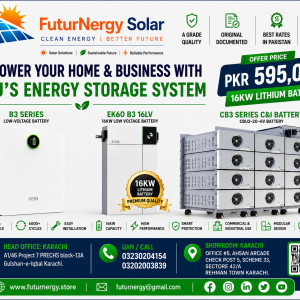 SAJ 16kW Lithium Battery – EK60 B3 16LV Energy Storage System