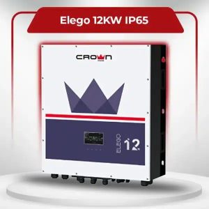 Crown Micro Elego 12kW IP65 Three Phase Hybrid Solar Inverter
