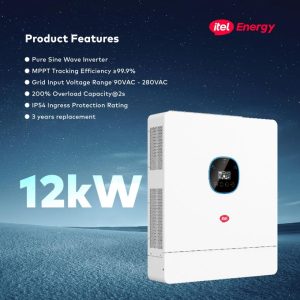 iTel IPV-12K48U Hybrid Solar Inverter 12kW 48V