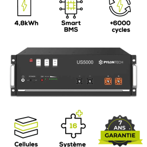 Pylontech LiFePO4 Solar Battery Series (US-Series & Force-H2)